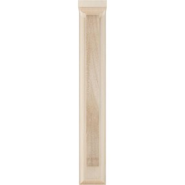 Ekena Millwork BKT01X10X10AURW Austin Wood Brackets, 1 1/2"W x 10"D x 10"H , Rubberwood