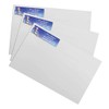 Snowy Lighthouse Designer Rolled Return Address Labels with Elegant Plastic