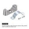 sourcing map 10Pcs Pipe Support Pipe Bracket Clamp for OD