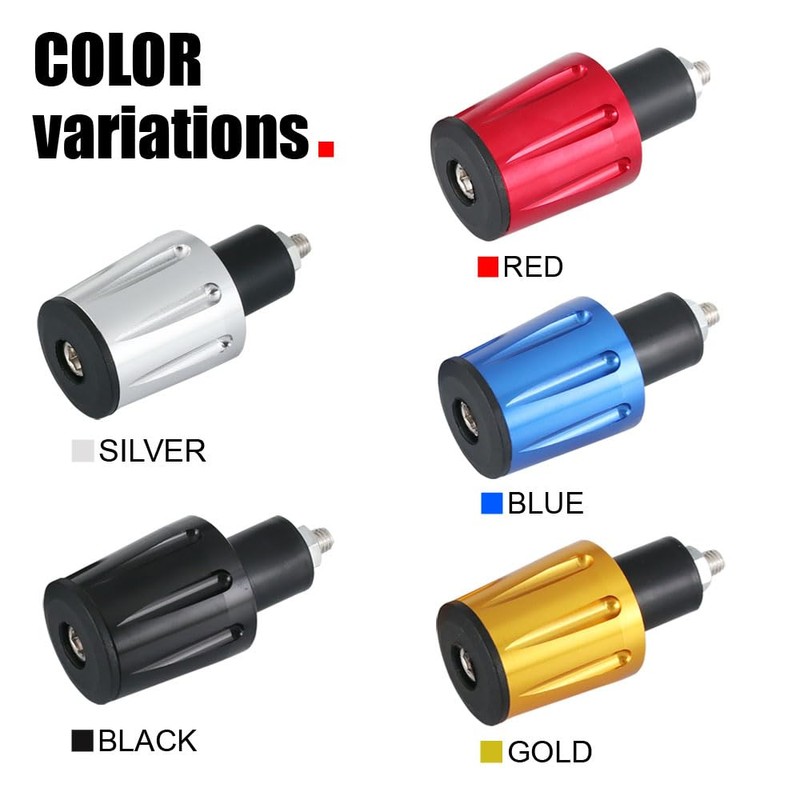 Universal Grip End Bar End End Cap Slider Aluminum Shaving
