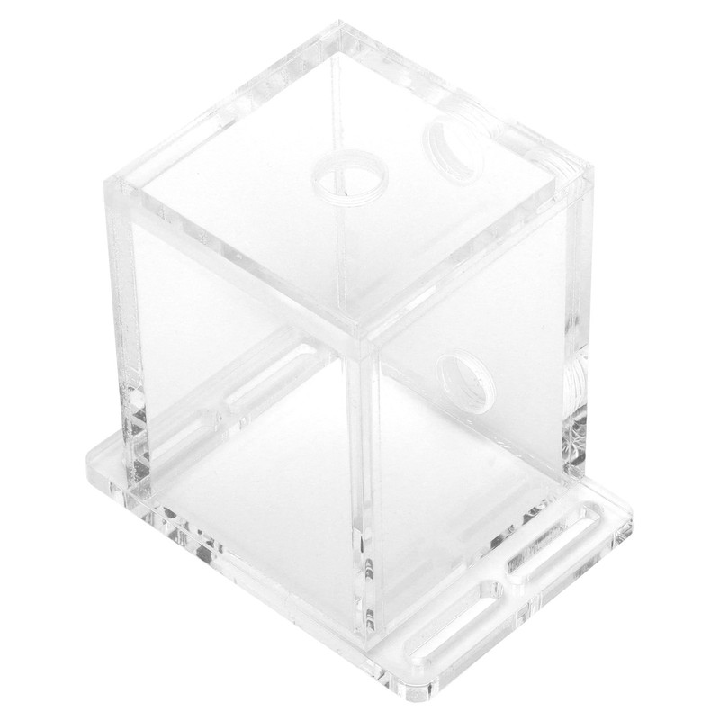 Acrylic Water Tank GQSXT3 Fully Transparent 3 Holes Water Cooler