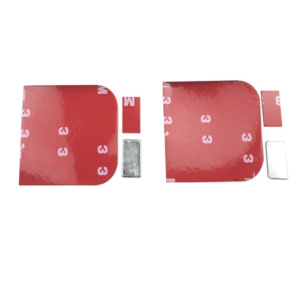 LZLRUN 4Pcs Double-Sided Tape and 2Pcs Magnets for Car Door