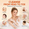 Persimmon Body Wash for Body Odor Control, Natural Deodorant Soap