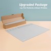 SAPID Extra Large 32"x24" Silicone Painting Mat with Raised Edges,