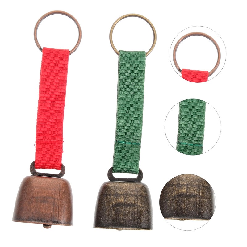 BESPORTBLE Bear Bells for Hiking Camping 2 Pack Multi-use Metal