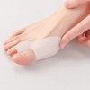 4-Piece Unisex Toe Covers with Gel Padding and Cushioning for