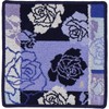 Lanvin Collection 08302002 Women's Handkerchief Chenille Woven Handkerchief, blue