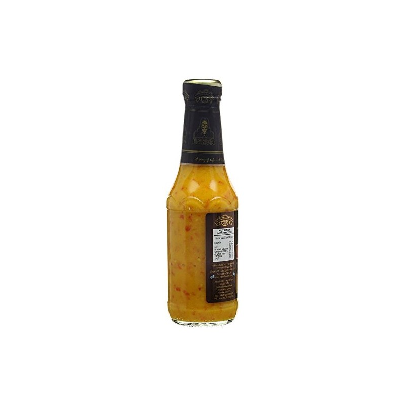 Baron West Indian Hot Pepper Sauce 14oz (Pack of 3)