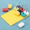 PATIKIL 4pcs Mini Breadboard, Solderless Breadboard Small Breadboard 55 Tie