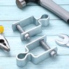 Dansydaisy 4 Pcs 2'' x 2'' Square Post Female Hinges