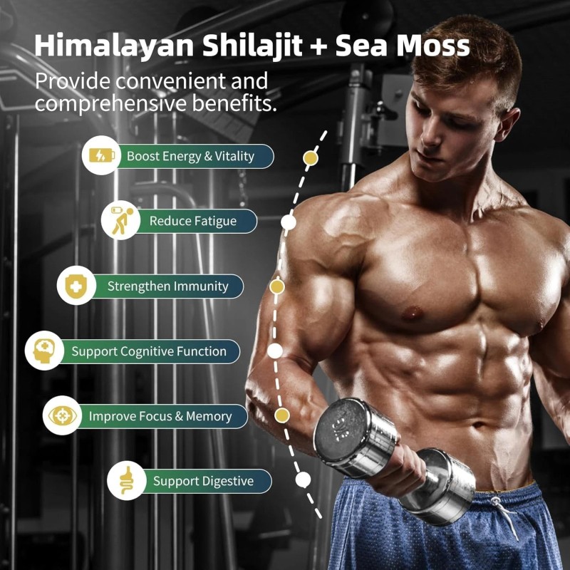 Dynamic Vitality Bundle - Sea Moss Multivitamin & Shilajit Power