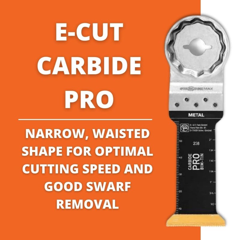 Fein StarLock Max E-Cut Carbide Pro Oscillating Saw Blade -