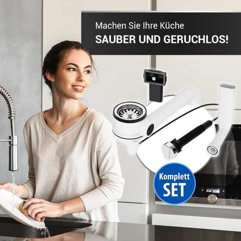 Aquade Sieve Basket Valve 70 mm – Strainer Basket Sink