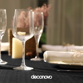 Deconovo Waterproof Tablecloth, 130 x 220, 130 x 160, 130 x 130, 130 x 280, 140 x 240, 140 x 300, 140 x 200., 140x240