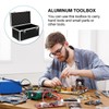 DOITOOL Portable Toolbox Aluminum Alloy Tool Box with Foam Insert,