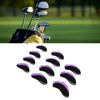 11PCS Golf Club Headcover Set Neoprene Numbered Golf Club Head