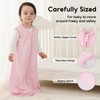 Yoofoss Baby Sleep Sack 0-6 Months 0.5 Tog Wearable Blanket