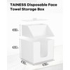 TAINESS Disposable Facial Towels Storage Box Compatible with Clean Skin