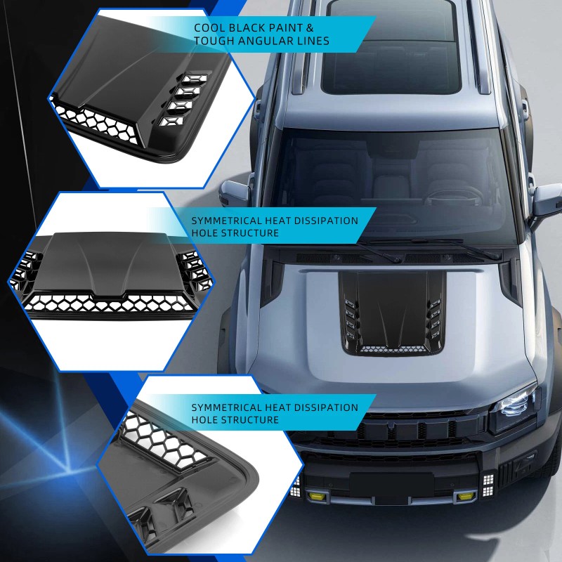 KEEPDSGN For Toyota 4runner Air Flow Intake Hood Scoop Bonnet