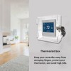 RUANI 1 Set Universal Thermostat Lock Box with Key Thermostat