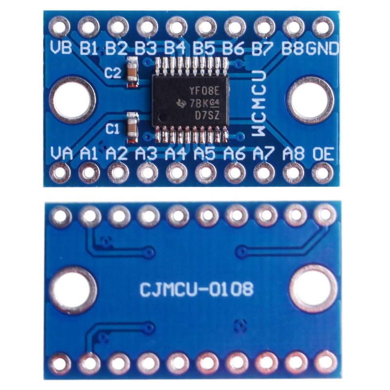 GeeekPi 6Pack TXS0108E 8 Channel Logic Level Converter Bi-Directional High