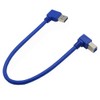 Seadream Angled USB3.0 Printer Cable; 2Pack SuperSpeed USB 3.0 A