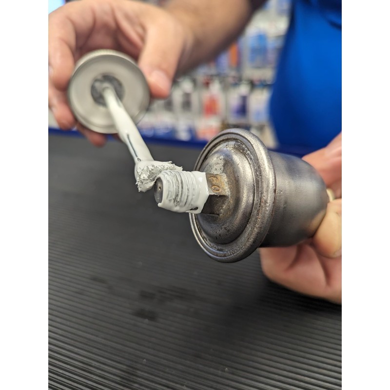 Permatex 80632 Thread Sealant with PTFE, 4 oz. , White