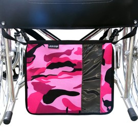 Catheter Bag Covers Holder Wheelchair Under Basket for Urinary Drainage Bag Holder Catheter Urinary Bag Basket Nephrostomy Drainag Bag Holder Privacy Bag Basket with Adjust Buckle Straps (BLUE01)