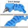 HARFINGTON 2Pcs 2-in-One Drip Irrigation Tubing Hole Punch 4mm for