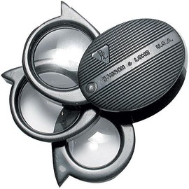 Bausch & Lomb Folding Pocket Magnifier, 5x, 7x, 9x, 20x Loupe, Jewelers, Maps