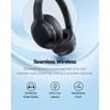 Baseus Bass BH1 Lite Bluetooth Headphones Over Ear, SuperBass, 80H