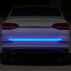 BLAKAYA Reflective Rear Bumper Sticker Car Trunk Reflective Strips Diamond