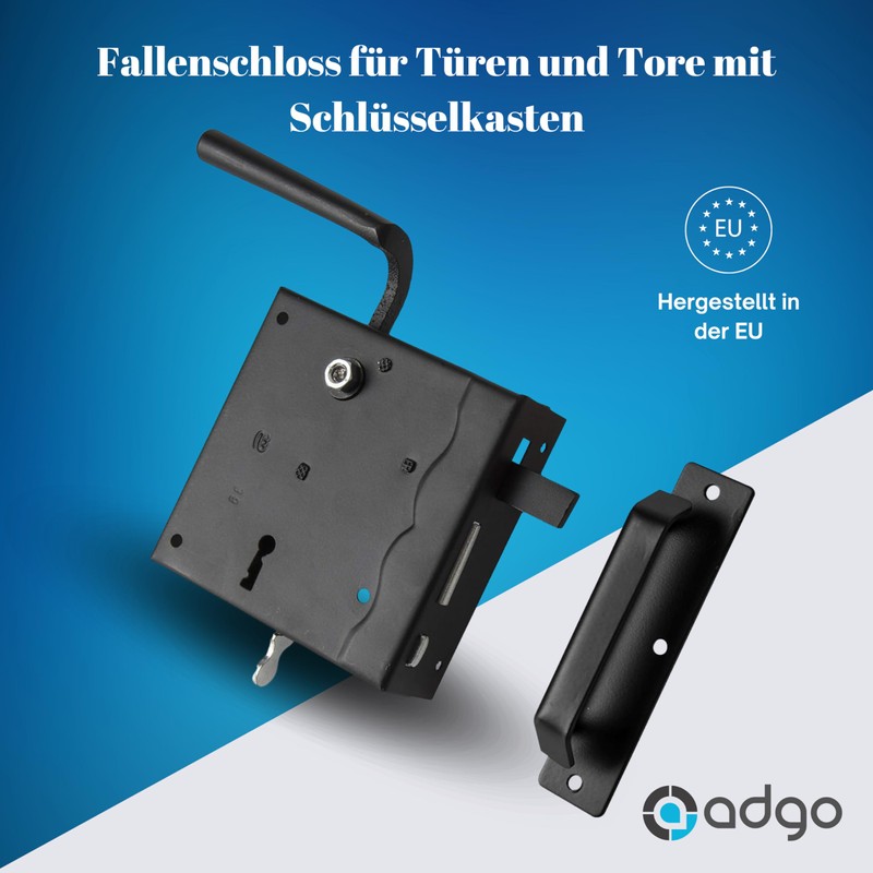 ADGO Lock for Doors and Gates Lock with Key Box