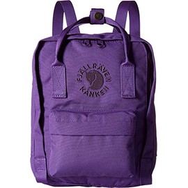 Fjällräven Re-Kånken Mini Backpack, Green (Spring Green), 13 x 20 x 29 cm, 7 L, purple