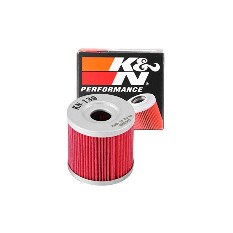 K & N kn-139 Powersports alto rendimiento Filtro de aceite