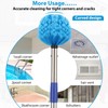 Cobweb Duster with Extension Pole,4-10FT Stainless Steel Spider Web Brush
