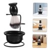 NOLITOY Complete Men's Shaving Kit Shaving Brush Bowl Set Stand