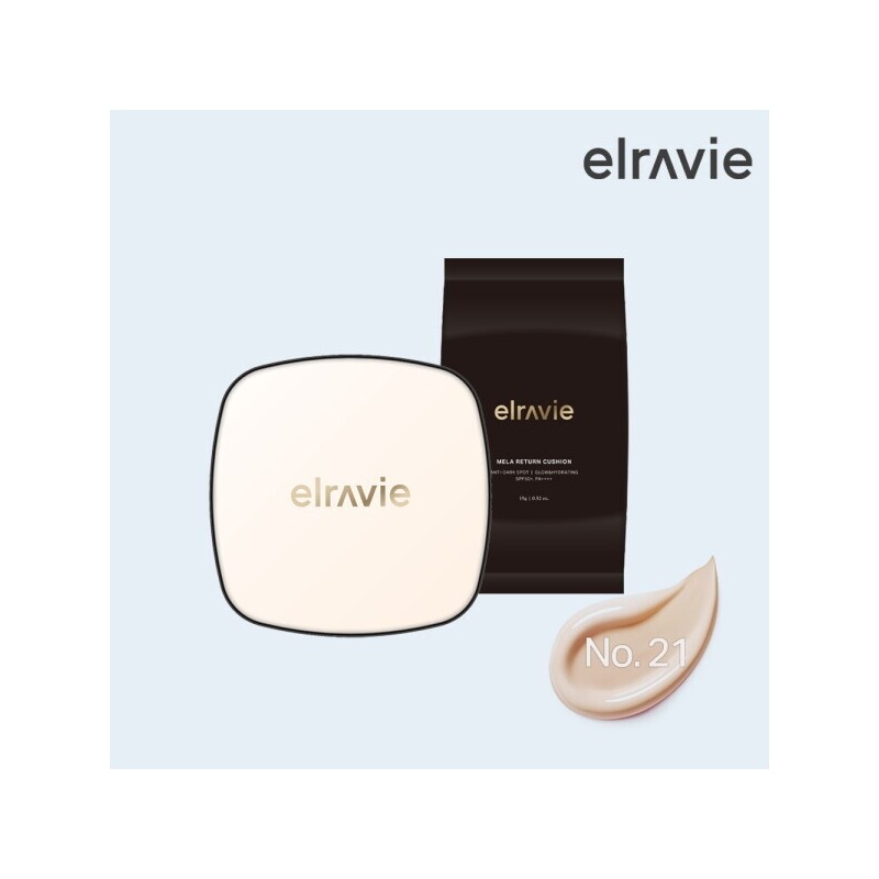 Cosmetic Mela Return Spot Cushion Original 15g+Refill 1 pc. No.