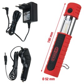 KS Tools Akku-Arbeitslampe, 2 Watt Stripe 6 LED Kopflicht, One Size