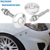 4 PCS Quick Release Hood Pins, Universal Aluminum Vehicle Hood
