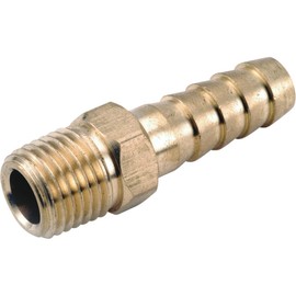ANDERSON METALS 757001-0602 3/8 x 1/8MPT Barb Insert