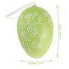 com-four® 24 x Decorative Easter Hangers - Easter Eggs Made