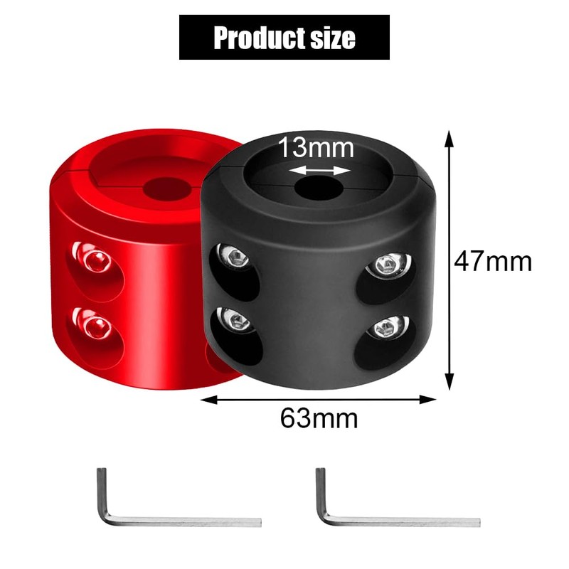 Udbrud Winch Cable Hook Stopper, 2 Pieces Rubber Winch Cable