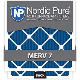 Nordic Pure 17x21x1ExactCustomM7-6 MERV 7 AC Furnace Filters, 17 x 21 x 3/4 (17 x 21 x 0.75), 6 Piece