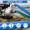 2" x 100 Ft Pool Backwash Hose, Blue Heavy Duty