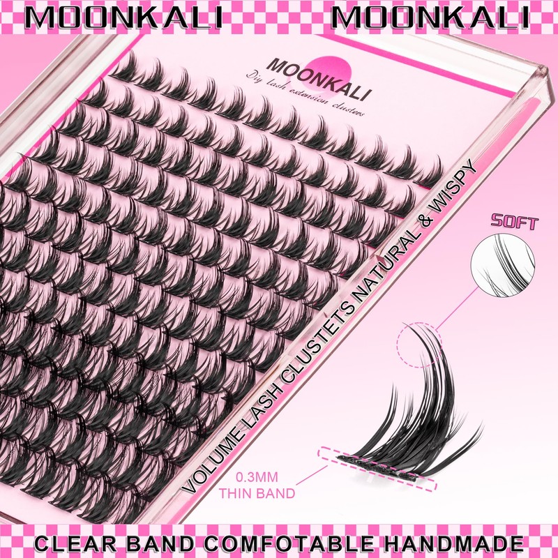 Manga Lash Clusters Wispy Fairy Cluster Eyelash Extensions 10-16MM Eyelash