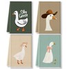 Mindsoft 4 Pcs Silly Goose Kitchen Towels 16 x 24