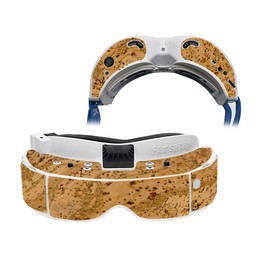 MightySkins Skin Compatible With Fat Shark Dominator V3 - Cork | Protective, Durable, and Unique Vinyl Decal wrap cover | Easy To Apply, Remove, and Change Styles | Made in the USA