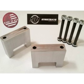 StreetRays [Originals] [SR] 95-11 Explorer Ranger Expedition F150 F250 3" Front Billet Shock Extenders