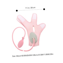 Beavorty Convenient Strap Woman Inflatable Face-lifting Mask Facial Beauty Tool Breathable Fabric
